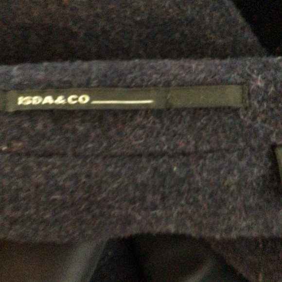 ISDA&CO Navy Wool Jacket Women's Size Medium - Picture 5 of 8